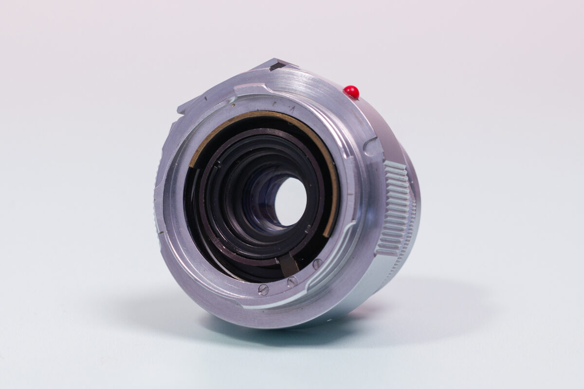 Leica Summaron 35 lens with goggles