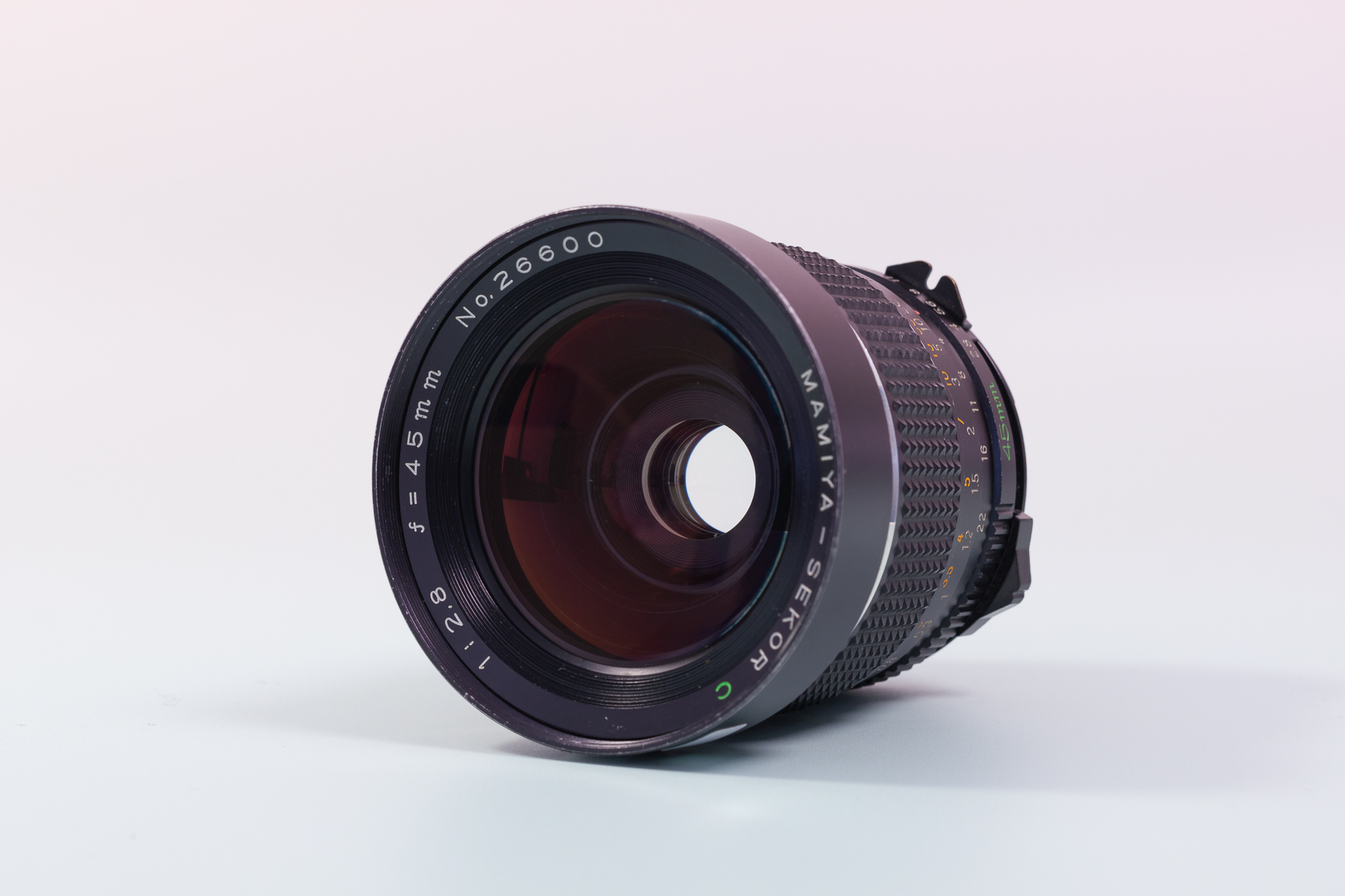 マミヤ 645 MAMIYA-SEKOR C 45ｍｍ F2.8 N レンズ(単焦点) カメラ 家電