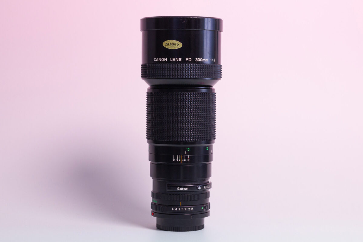 Canon lens FD 300mm