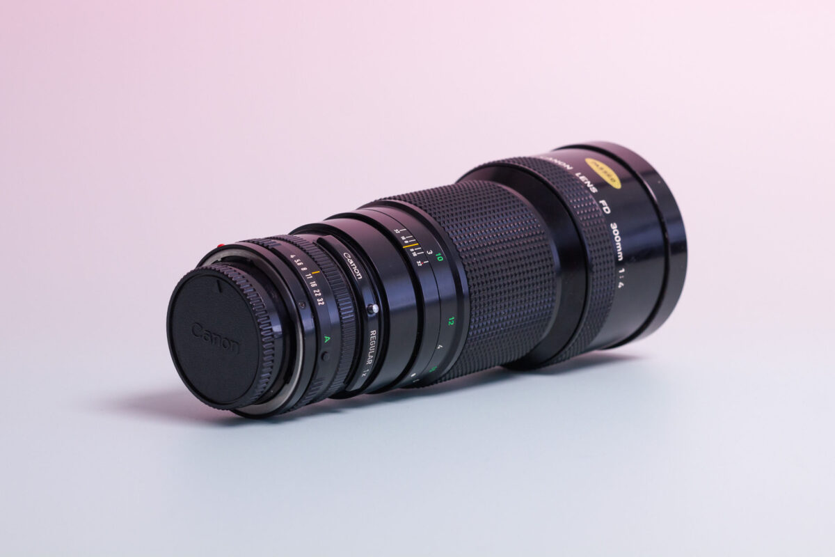Canon lens FD 300mm