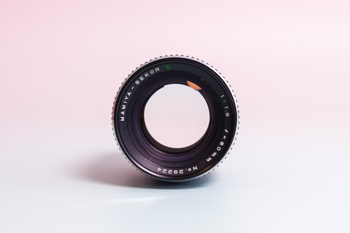 Mamiya Sekor C lens 1:1.9