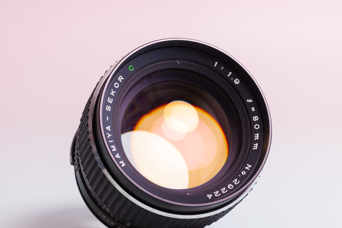 Mamiya Sekor C lens 1:1.9