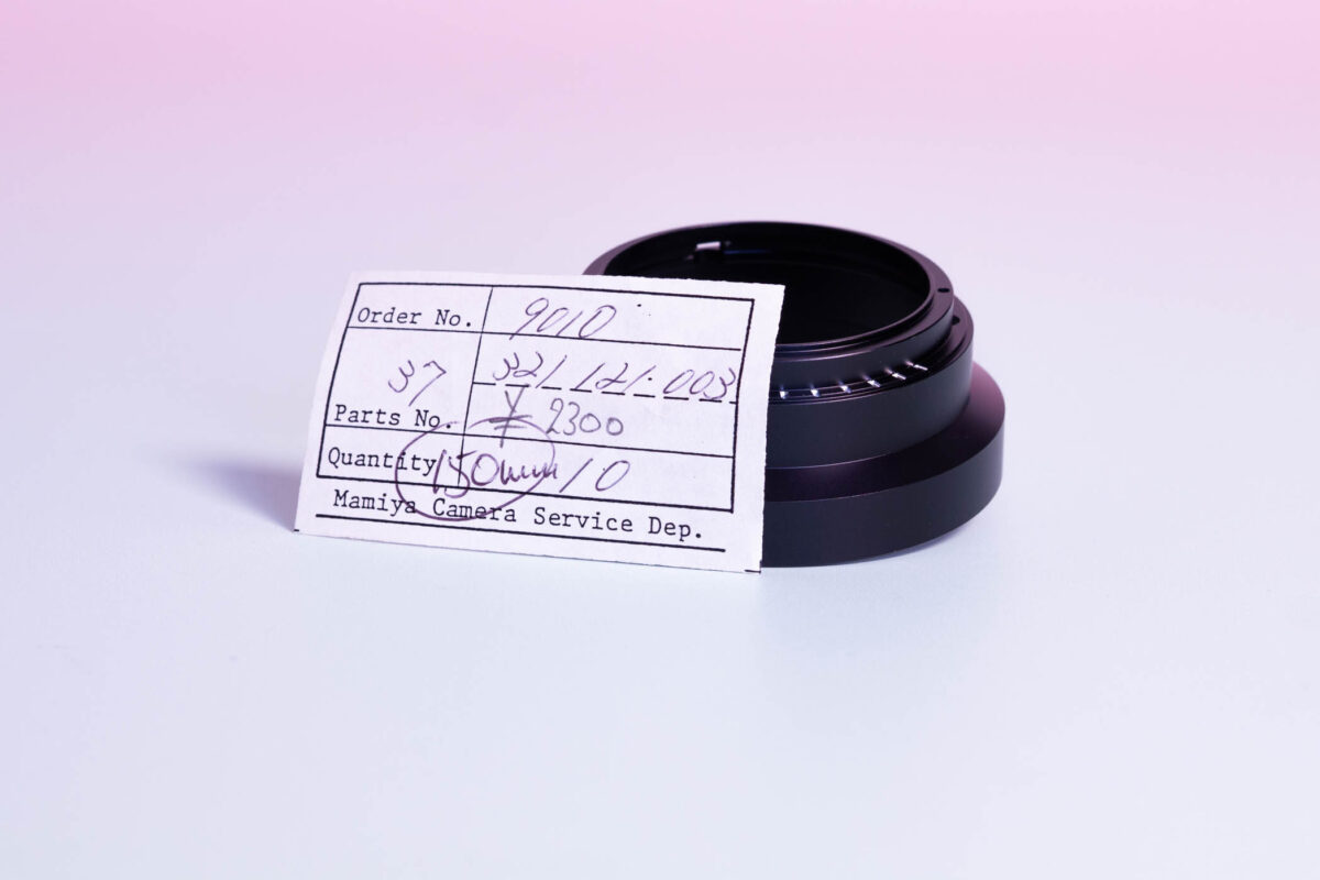 Mamiya 6 150mm front filter ring
